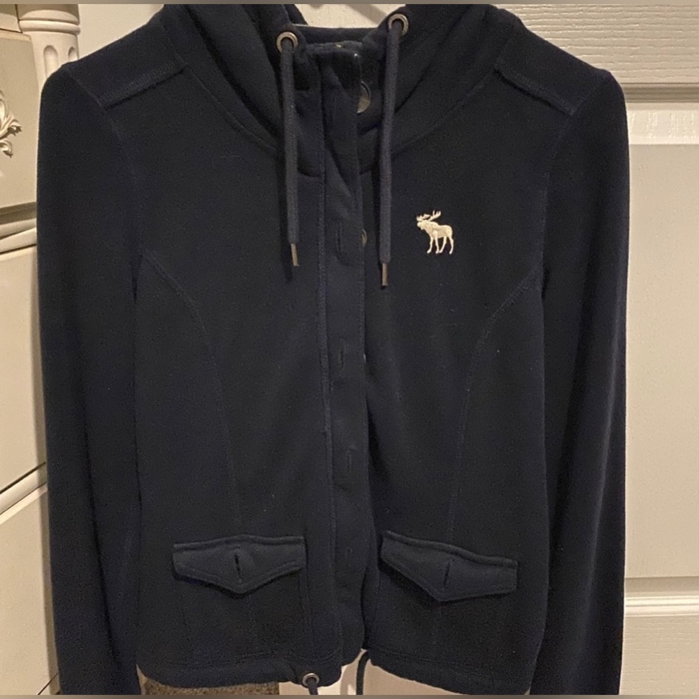 A&F sweatshirt hooded jacket
